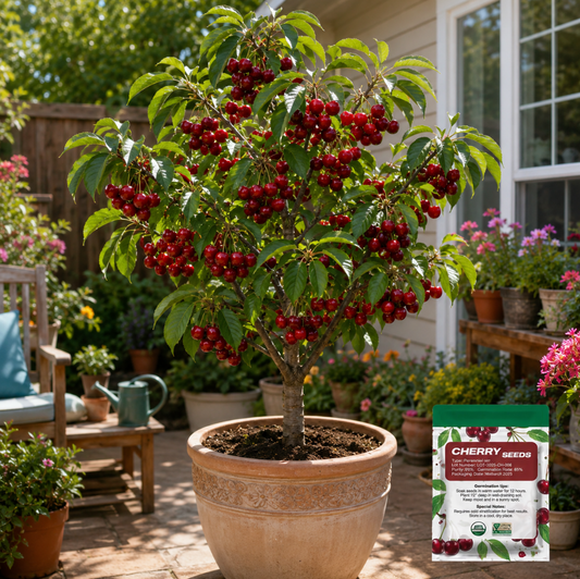 Grow Your Own Sweet Cherry🍒 Tree — Premium