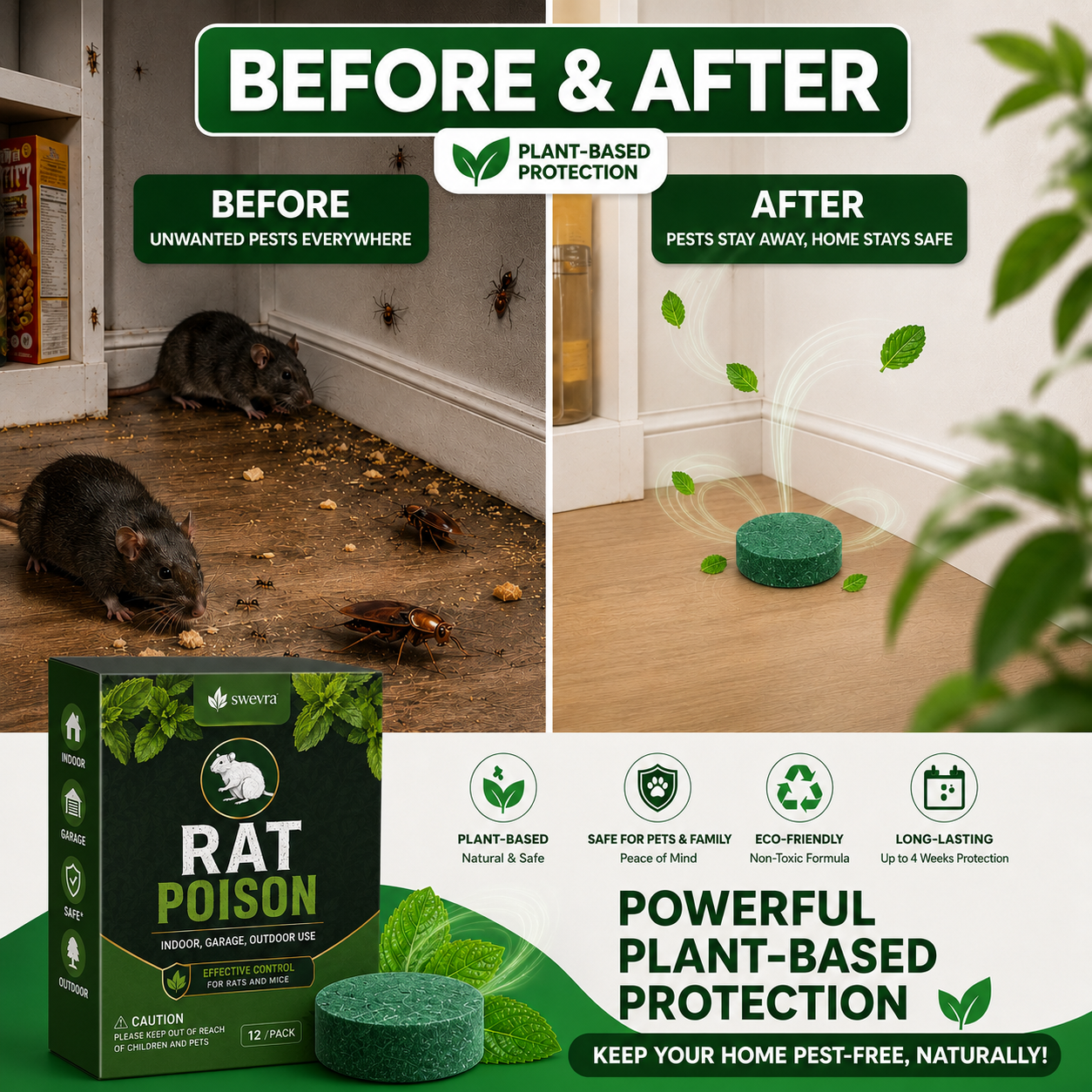 Natural Rodent Repellent Balls
