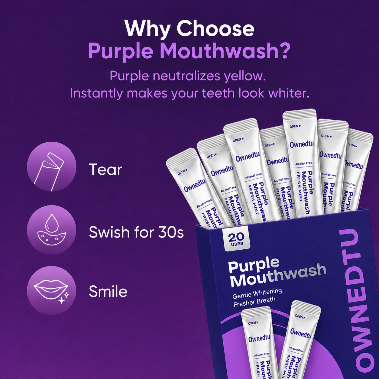 Ownedtu® Purple Mouthwash